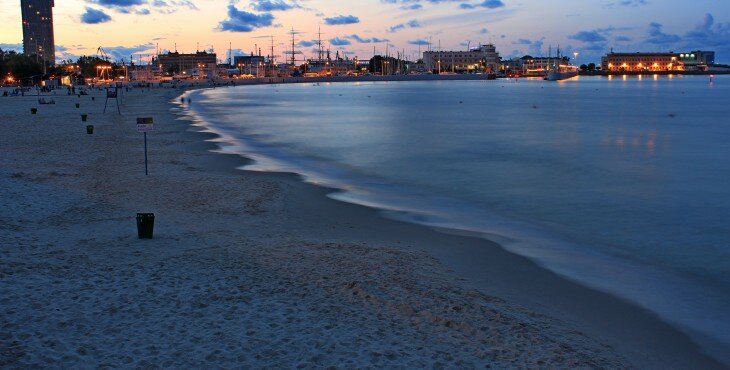 Beach in Gdynia