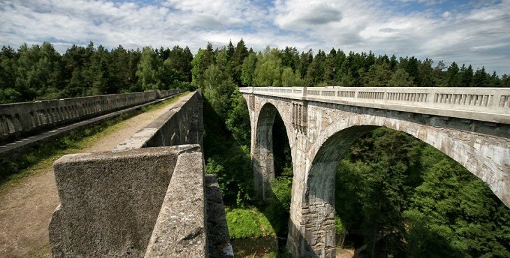 Bridges in Stańczyki (source: panoramio.com)