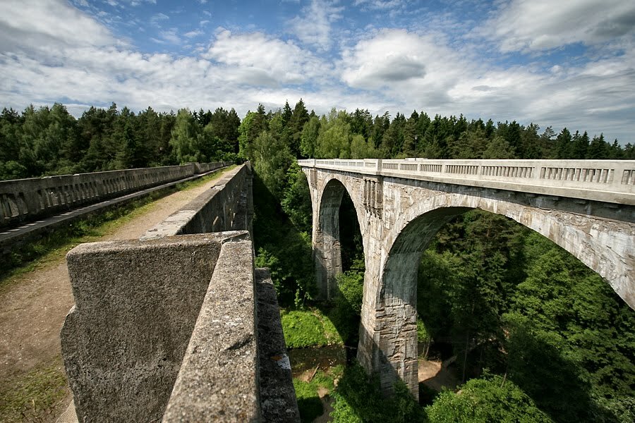 Bridges in Stańczyki (source: panoramio.com)